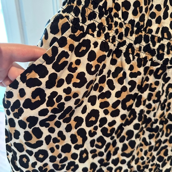 H&M animal leopard print romper mini jumpsuit summer blogger favorite fashion - Picture 7 of 9